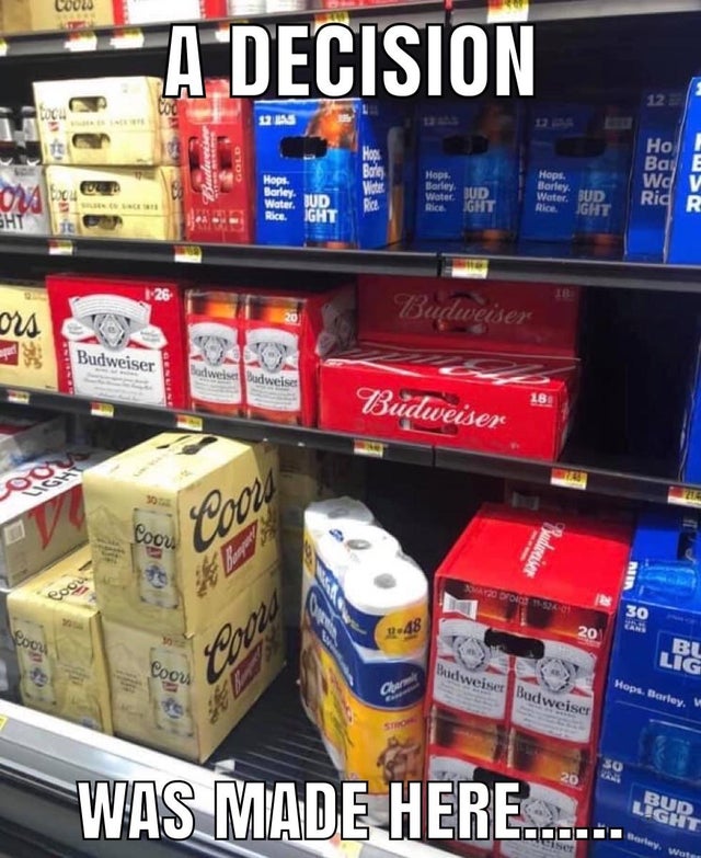 A decision was made here