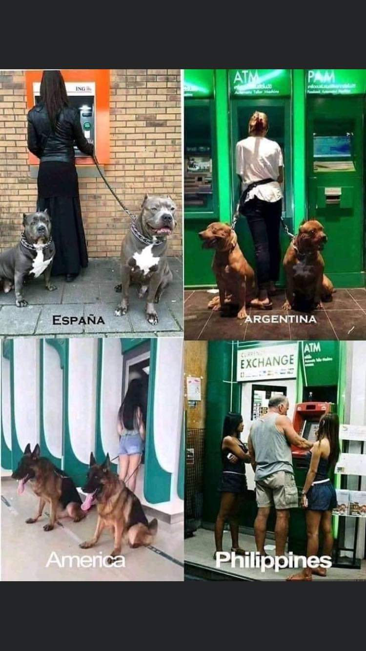 America vs España vs Argentina vs Philippines