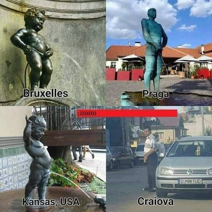 Bruxelles,Praga,Kansas, USA,Craiova