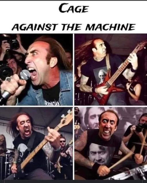 Cage against the machine