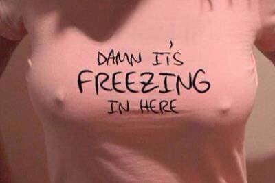 Dамn it's freezing in here