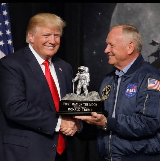 First man on the moon