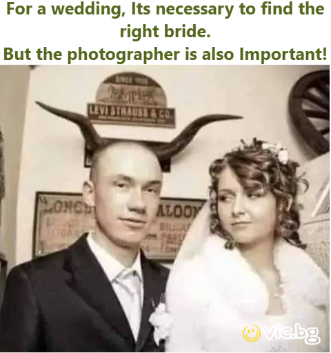 For a wedding, Its necessary to find the right bride. But the photographer is also Important!