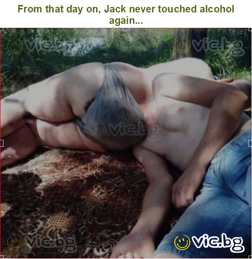 From that day on, Jack never touched alcohol again...