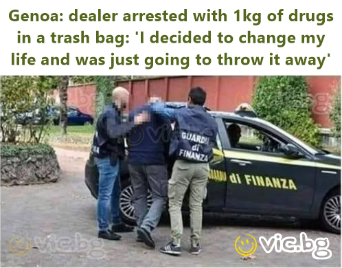 Genoa: dealer arrested with 1kg of drugs in a trash bag: 'I decided to change my life and was just going to throw it away'