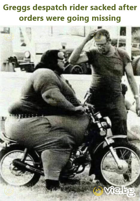 Greggs despatch rider sacked after orders were going missing