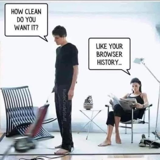 How clean do you want it? Like your browser history