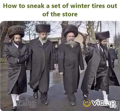 How to sneak a set of winter tires out of the store