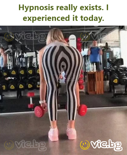 Hypnosis really exists. I experienced it today.