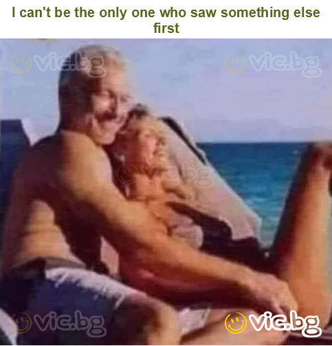 I can't be the only one who saw something else first
