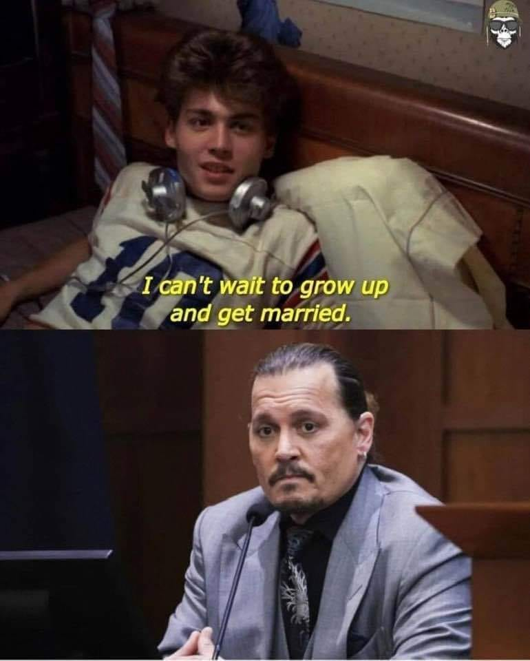 I can't wait to grow up and get married.