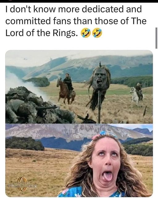 I don't know more dedicated and committed fans than those of The Lord of the Rings.