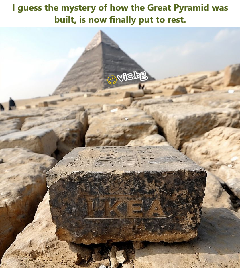 I guess the mystery of how the Great Pyramid was built, is now finally put to rest. 