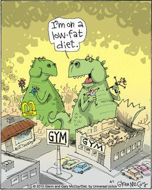 I'm on a low fat diet