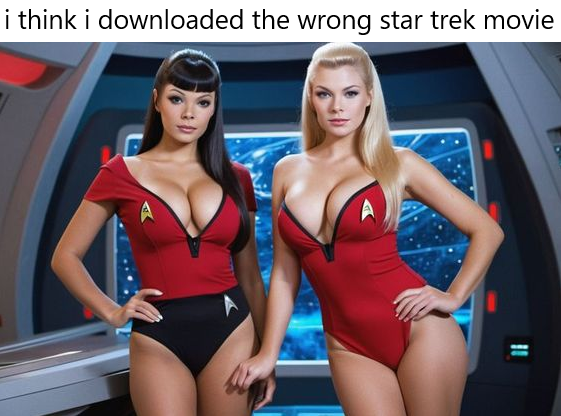 I think i downloaded the wrong star trek movie