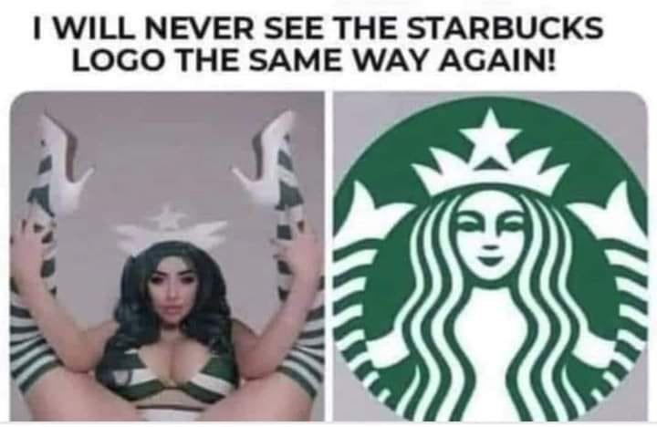 I will never see the starbucks logo the same way again!