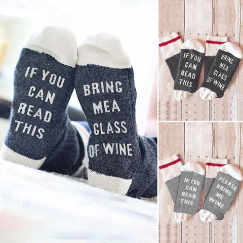 If you can read this, bring me a glass of wine