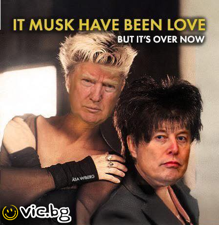 It musk have been love but it's over now