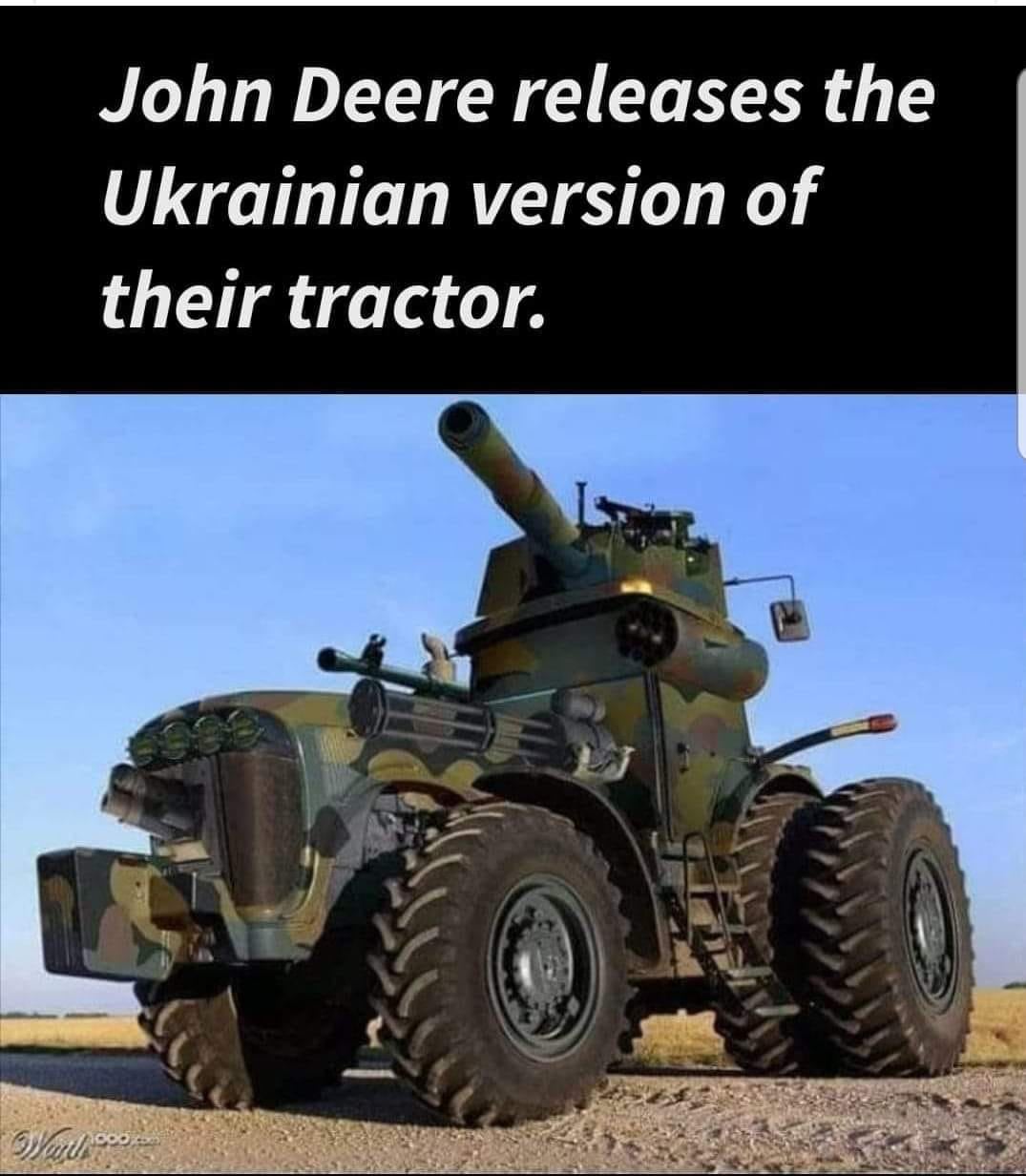 John Deere releases the Ukrainian version of their tractor