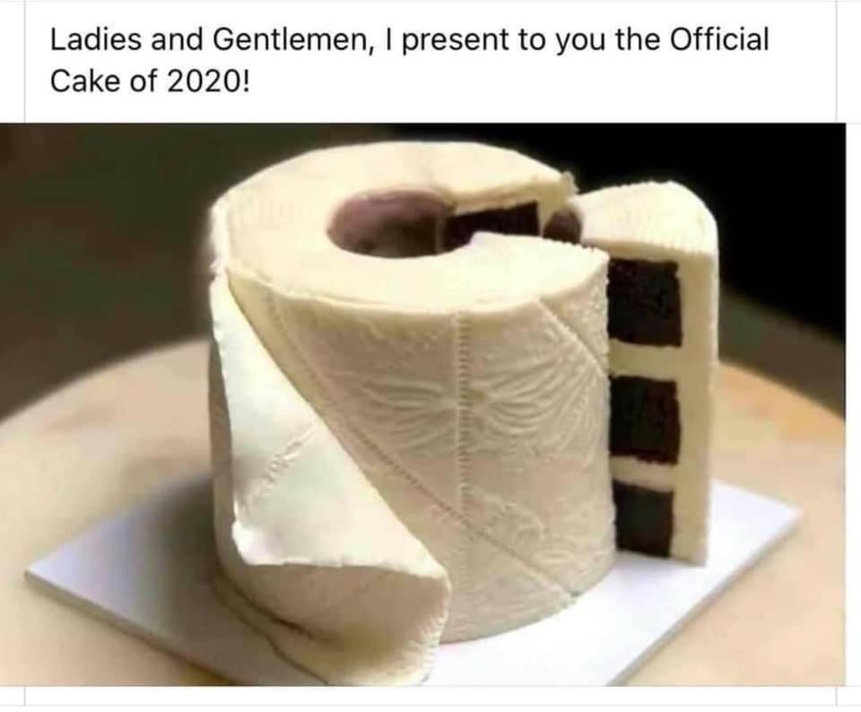 Ladies and Gentlemen, I present to you the Official Cake of 2020!
