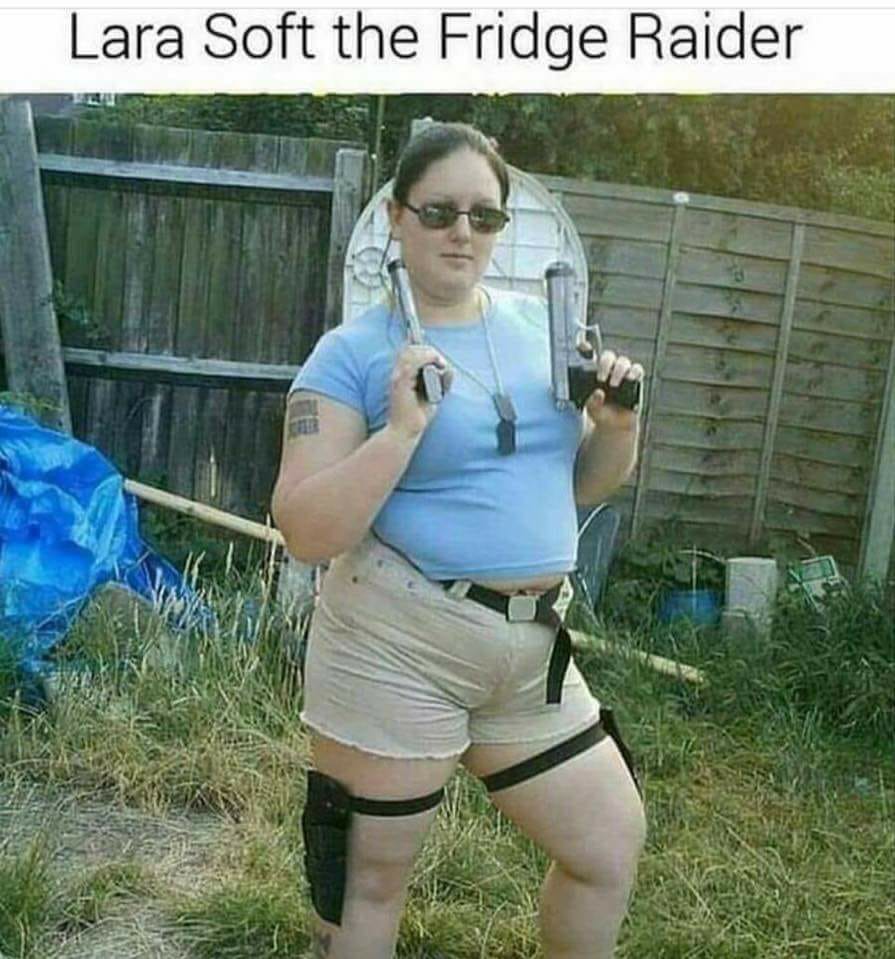 Lara Soft the fridge rider