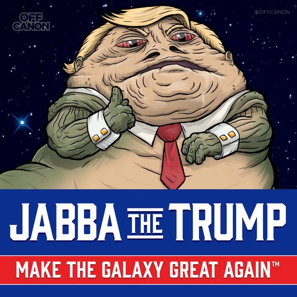 Make the Galaxy GREAT again. 