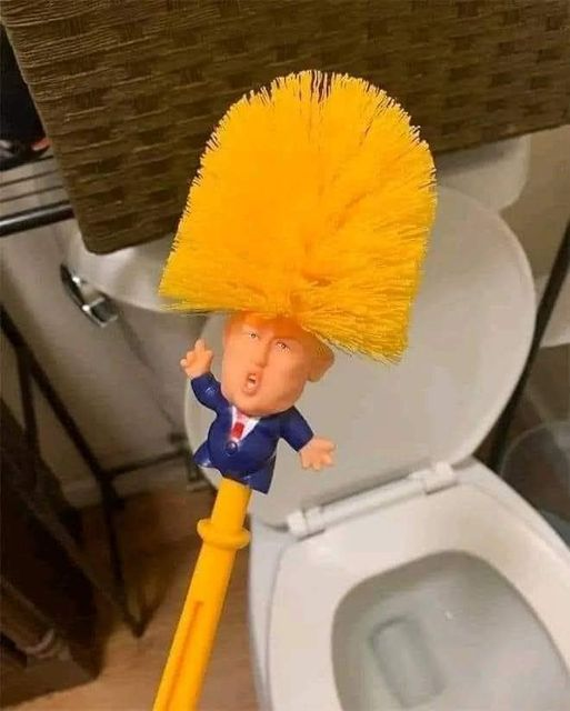 Makes toilets great again!!