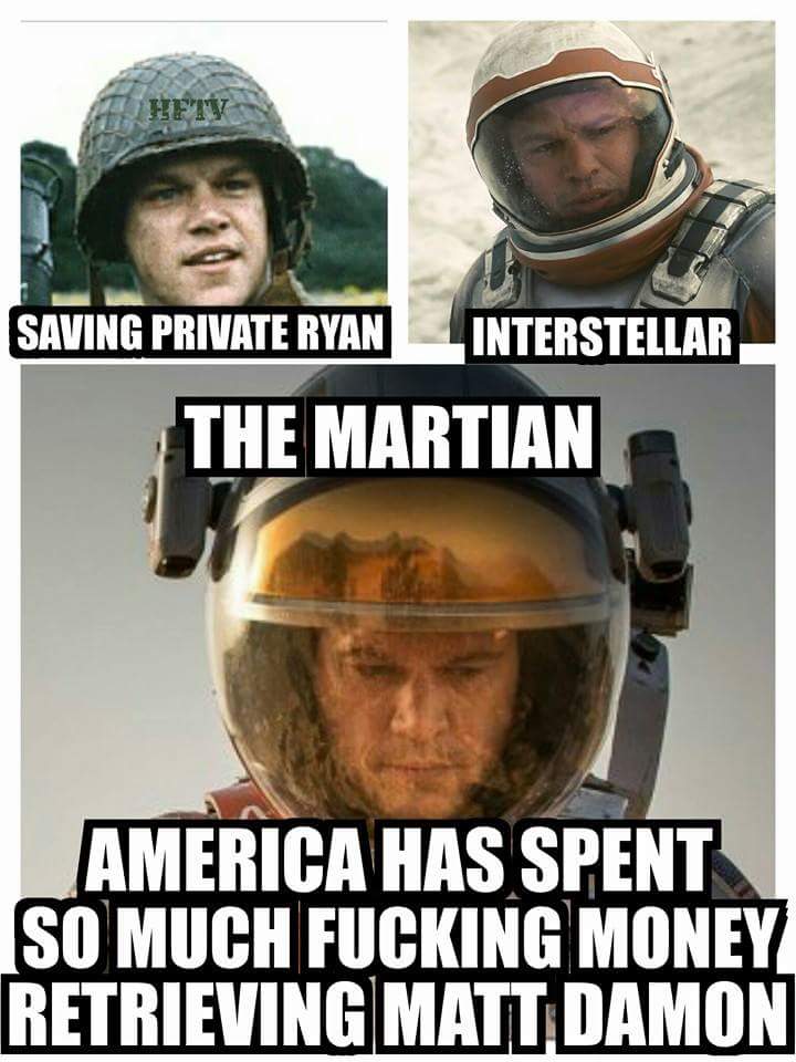 Matt Damon So much fuching money