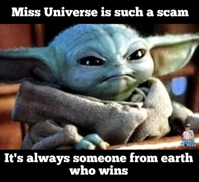 Miss Universe is such scam. It's always someone from earth who wins