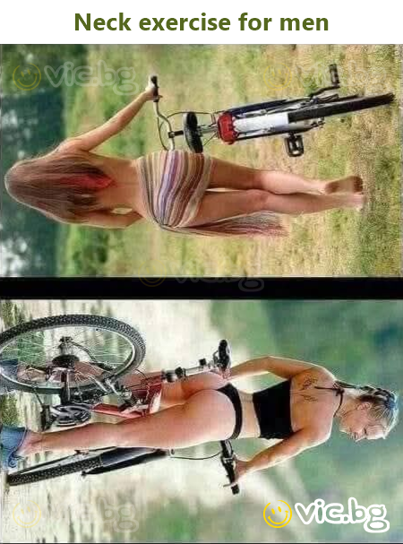 Neck exercise for men