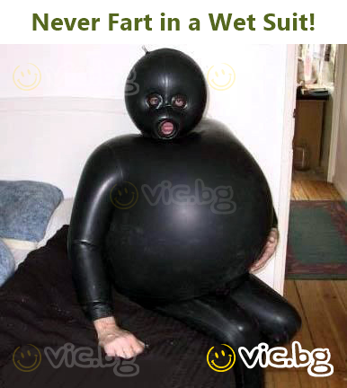 Never Fаrт in a Wet Suit!