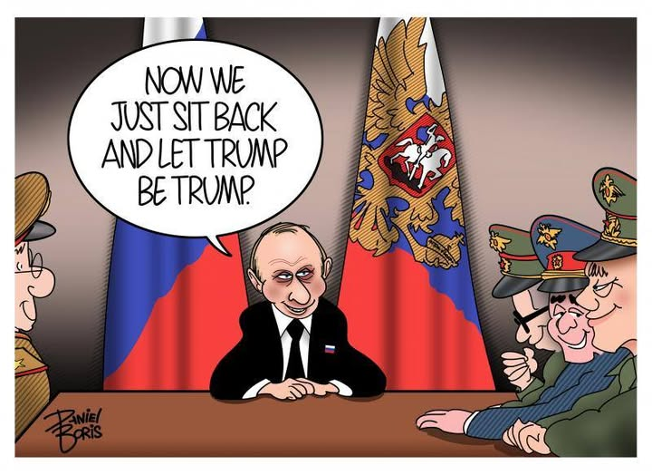 Now we just sit back and let trump be trump.