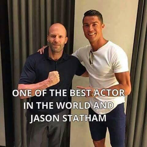 One of the best actors in the world and Jason Statham 