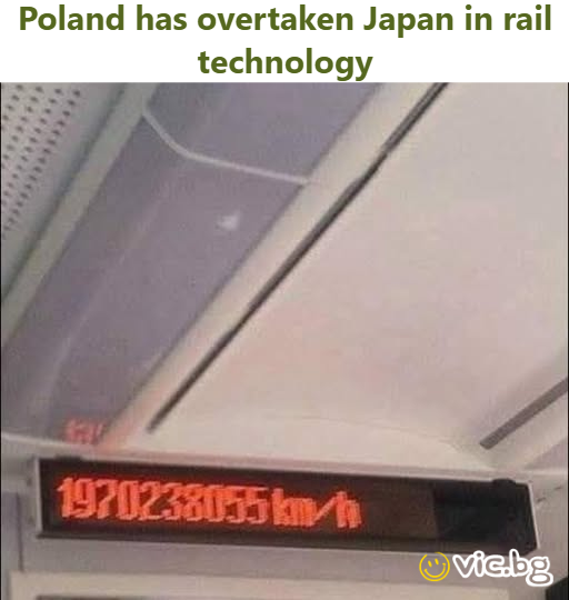 Poland has overtaken Japan in rail technology