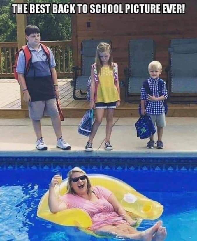 The best back to school picture ever