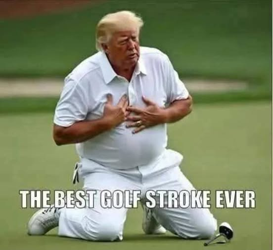 The best golf stroke ever