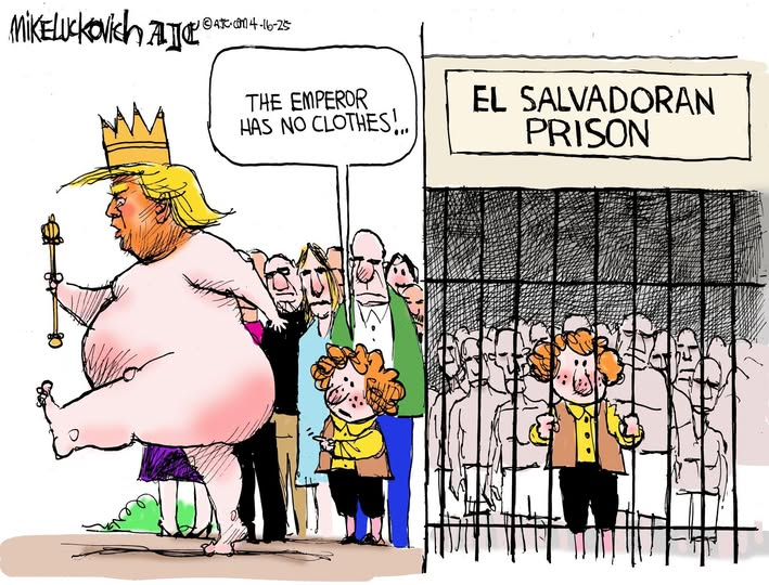 The emperor has no clothes! El salvadoran prison