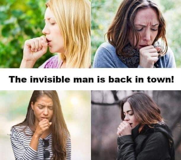 The invisible man is back to town