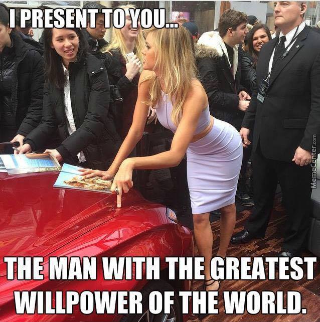 The man with greatest willpower of the world