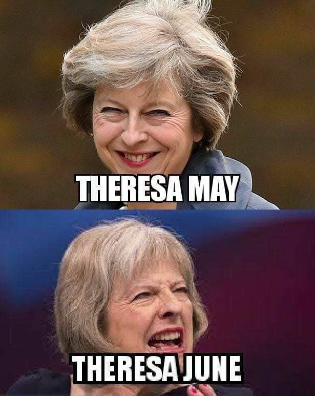 Theresa May - Theresa June