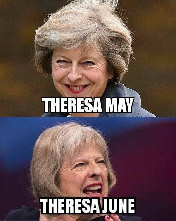 Theresa May - Theresa June 