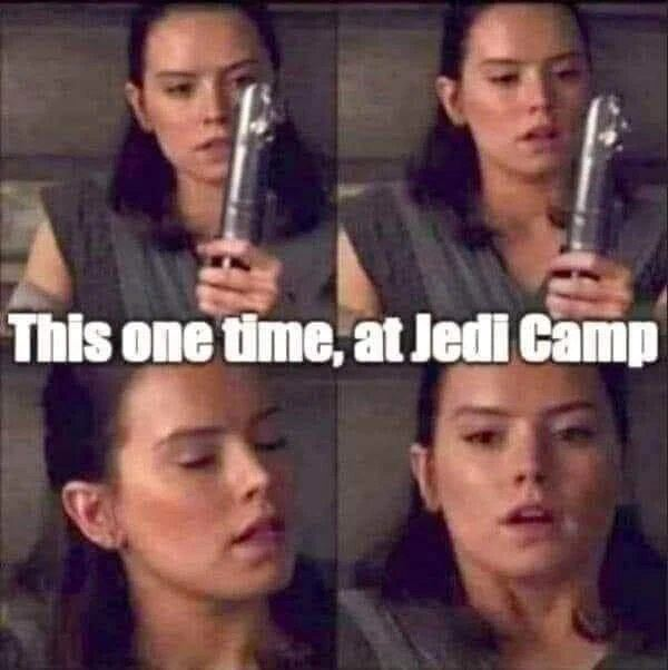 This one time, at Jedi Camp