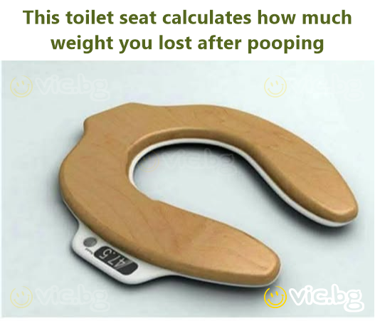 This toilet seat calculates how much weight you lost after pooping