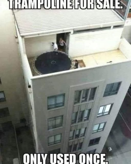 Trampoline fоr sale, only used once