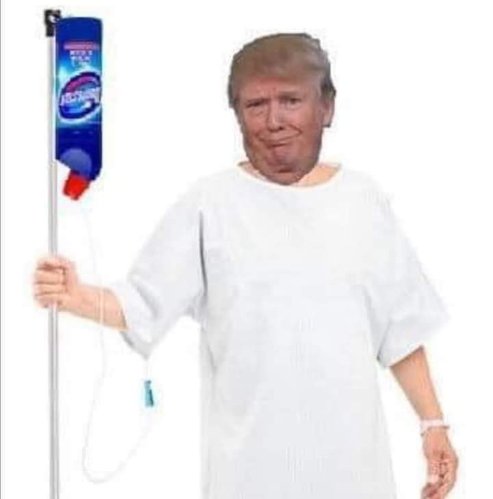 Trump : disinfectant 