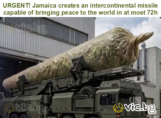 URGENT! Jamaica creates an intercontinental missile capable of bringing peace to the world in at most 72h