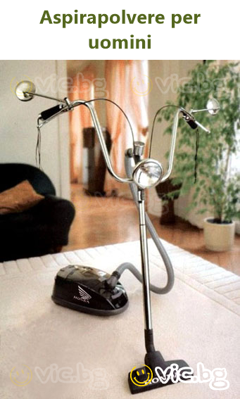 Vacuum cleaner for men