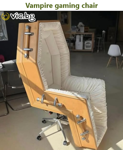 Vampire gaming chair