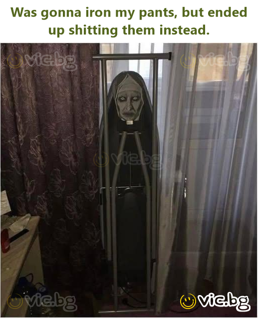 Was gonna iron my pants, but ended up shiттing them instead.