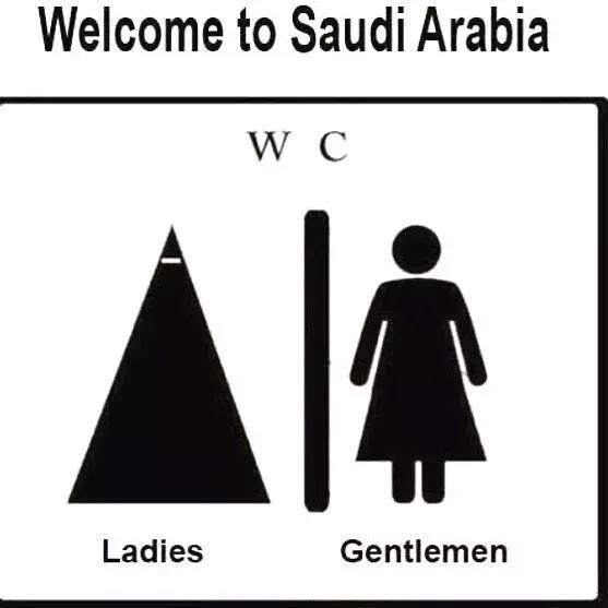 Welcome to saudi arabia Becareful with toilets